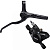 Тормоз дисковый гидр. SHIMANO MT200, задний, Черный