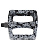 Педали Odyssey Twisted Pro Monogram BMX насыпные ((черный) арт: P-109-MONOBK)