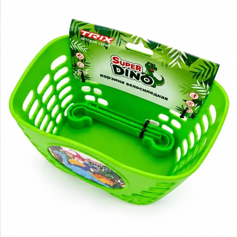 Корзина TRIX Super Dino 12"-16" зеленая