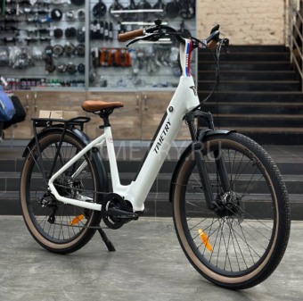 Велосипед 27.5" TimeTry D 209 Edelweis-E рамa M Белый