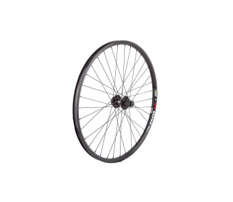 Колесо заднее 700" обод WEINMANN discbull черн. Втулка Formula МТВ DH 4 пром.подш под ось М10 135мм 32Н