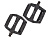 Педали Code Bikes Beater BMX (черный) арт: PDL-173-BLK