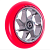 Колесо для самоката X-Treme 110*24мм 7W, red