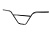 Руль Code Bikes Keeper BMX (22,2 9,5" (черный) арт: HDB-115-BLK-95)