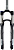 Вилка 29" ROCK SHOX XC32 TK-SA100 9QR 1 1/8" черная