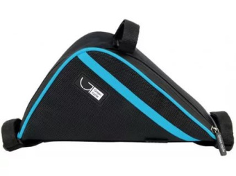 Сумка Green Cycle Artful в раму черно-синяя