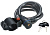Замок HD720 на ключе10х1800, спиральный кабельн