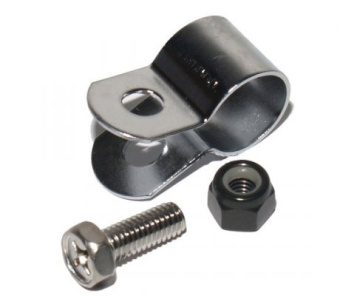 Хомут тормоза Shimano, на торм. рычаг, 5/8", станд, болт и гайк ASMCLIPCEP