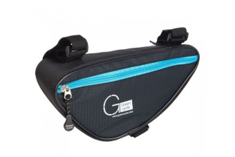 Сумка Green Cycle R-Angle 5301 в раму черно-синяя
