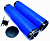 Грипсы Velo VLG-985 1АD3 FOAM 129мм с заглушками Синие