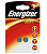Элемент питания Energizer LR44/A76 G13 (BL2)