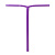 Руль Diverse "Tokyo fuss" Dorisha Y Bar 600X580 Purple 34.9