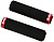 Грипсы SRAM Locking Foam 129 черные, красный замок