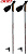 Палки лыжные KV+ алюминиевые TRACK Aluminium Ergal 1P015 160cm