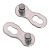 Замок цепи KMC CL571R-NP для цепей X8, Z92, Z82, Z72, Z51,  Shimano IG, Sram 7/8 скоростей