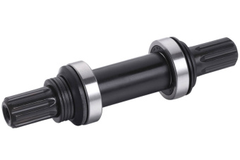 Каретка Kenli KL-06D Spanish, на пром. подшипниках 37x19x9 мм, Cr-Mo кованая ось 8T-19 мм