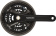 Система Shimano Acera FC-M361 175мм octalinc 42/32/22Tзащ черн