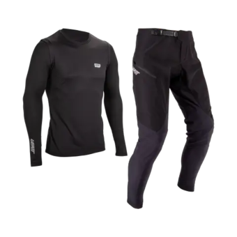 Комплект велоджерси/велоштаны Leatt Ride Kit MTB 1.0 (Black, M, 2025