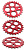 Звезда BMX FlyBikes circulo 28T