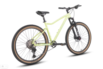 Велосипед 27.5" Hagen Queen 10 рама M 18" Шанель желтый полуматовый  2025