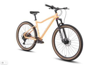 Велосипед 27.5" Hagen Queen 9 рама M 18" Постельный коралл полуматовый  2025