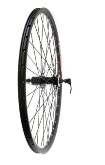 Колесо заднее 29" EVOLUTION ДИСК касс. 8-10 ск. эксц. промподш. черн. спица черн.