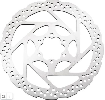 Ротор дискового тормоза Shimano RT56, 160мм, 6 болтов, только для пластиковых колодок, без упаковки