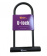 Замок противоугонный, U-lock, 180x245 мм, ключ, черный, KLONK, 10390
