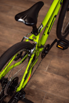 Велосипед Superior Racer XC 24" рама OS Matte Lime/Black/Red