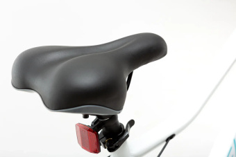 Велосипед 27.5" FEEL Grace рама M 17"/8s Белый-голубой