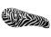 Седло Bikes Zebra BMX 235х140мм Седло Bikes Zebra BMX 235х140мм