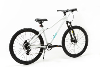Велосипед 27.5" FEEL Grace рама M 17"/8s Белый-голубой