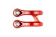 Зажим Ethic sylphe double V2 31.8 red