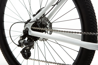 Велосипед 27.5" FEEL Grace рама M 17"/8s Белый-красный