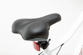 Велосипед 27.5" FEEL Grace рама M 17"/8s Белый-красный