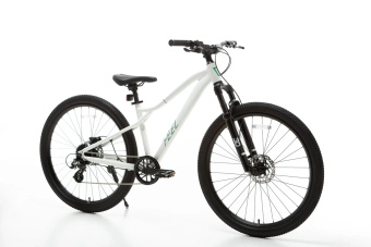Велосипед 27.5" FEEL Max рама S 15"/8s Белый-зеленый