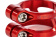 Зажим Ethic sylphe double V2 34.9 red