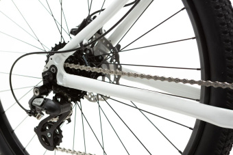 Велосипед 27.5" FEEL Grace рама M 17"/8s Белый-голубой