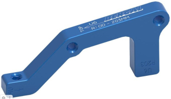 Адаптер Bengal торм. калипера задний U6 R203mm IS синий