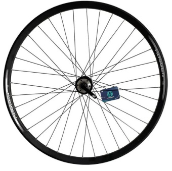 Колесо заднее 29" HOGGER,  36H, пистонированный,  черный. V-br, под трещотку, гайки, промподшипники