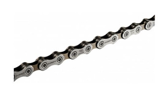 Цепь 10 ск., 122 зв., пин., Shimano Deore HG54, серебр., без упаковки