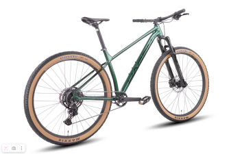 Велосипед 29" Hagen 5.9 рама S 16" Темный зеленый, металлик 2025
