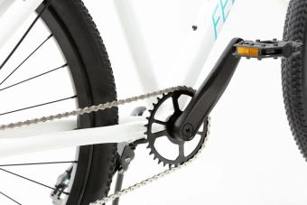 Велосипед 27.5" FEEL Grace рама M 17"/8s Белый-голубой