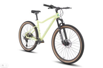 Велосипед 27.5" Hagen Queen 10 рама M 18" Шанель желтый полуматовый  2025