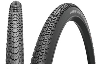 Покрышка 700x38C (40-622), ARISUN GRAVEL PLUS 38 (A606), GRAVEL, RSD+ (Усиленная защита боковин),  FOLDING, 120TPI, 515гр. черная